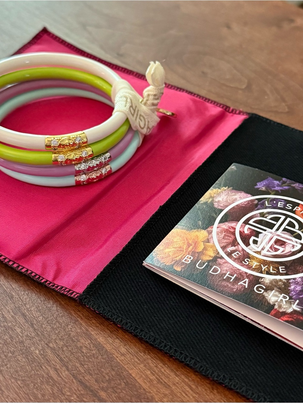 NWT Budhagirl AWB bracelets in limited edition Bloom Three Kings Size Large 🤩 - Picture 6 of 6